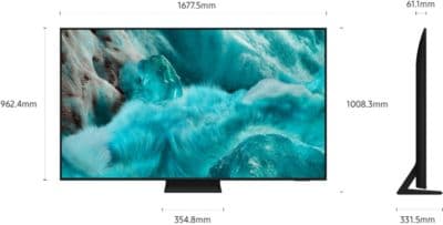 TV QLED SAMSUNG TQ75Q7F5 4K AI SmartTV 2025 - Image 2