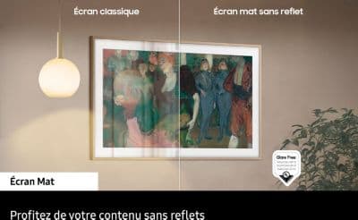 TV QLED SAMSUNG The Frame 55LS03FA 2025-55 pouces 138cm - Image 4