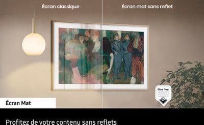 TV QLED SAMSUNG The Frame 65LS03FA 2025-65 pouces 164cm - Image 4