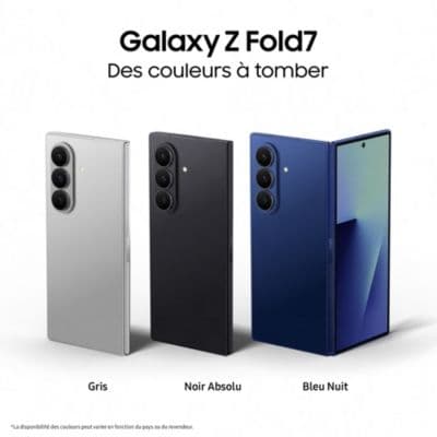 Smartphone SAMSUNG Galaxy Z Fold7 Noir Absolu 256Go - Image 2