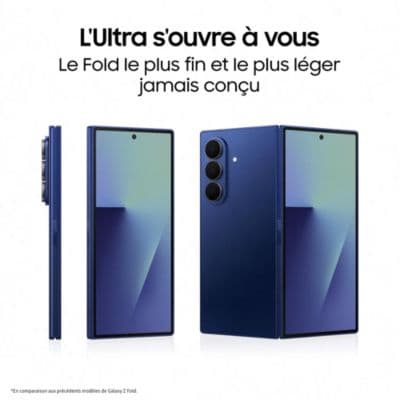 Smartphone SAMSUNG Galaxy Z Fold7 Noir Absolu 256Go - Image 5