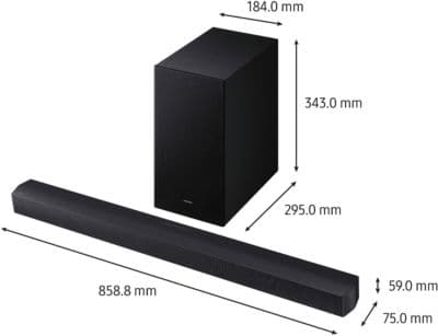 Barre de son SAMSUNG HW-B46CF - Image 2