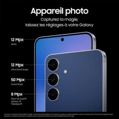 Smartphone SAMSUNG Galaxy S25FE Noir Absolu 128Go - Image 4