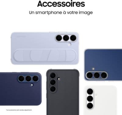 Smartphone SAMSUNG Galaxy S25FE Bleu Nuit 128Go - Image 8