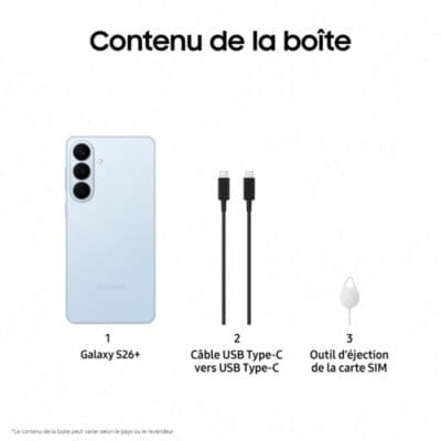 Smartphone SAMSUNG Galaxy S26+ Bleu 512Go - Image 9
