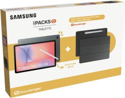 Tablette Android SAMSUNG Pack Galaxy Tab S10 Lite 10.9 avec Galaxy IA + BookCover - Image 2