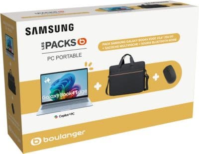 Ordinateur portable SAMSUNG Galaxy Book4 Edge+souris+sacoche - Image 2