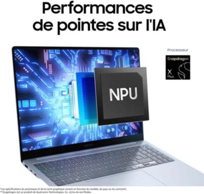 Ordinateur portable SAMSUNG Galaxy Book4 Edge+souris+sacoche - Image 3