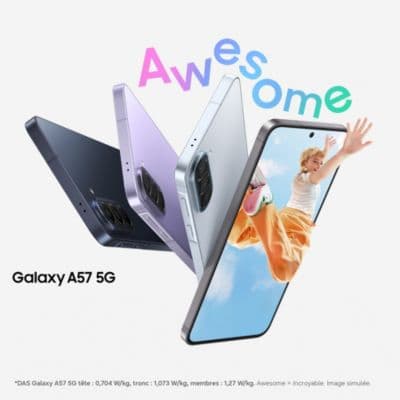 Smartphone SAMSUNG Galaxy A57 128Go Gris 5G - Image 3