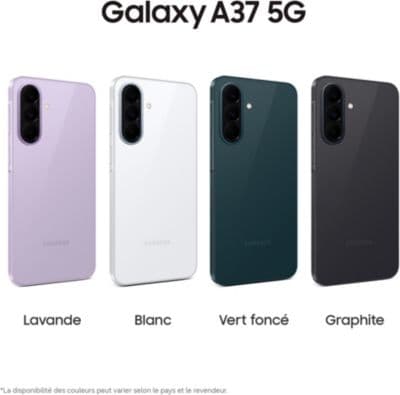 Smartphone SAMSUNG Galaxy A37 128Go Graphite 5G - Image 2