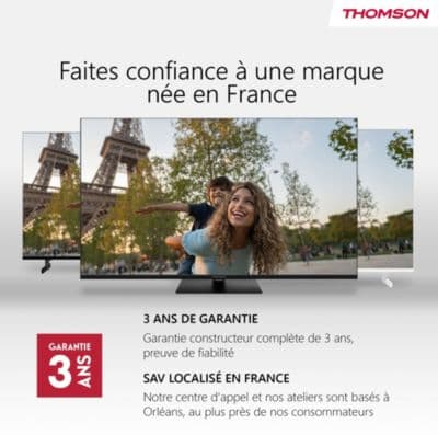 TV LED THOMSON 55UG5C14-55 pouces (139cm) - Image 3