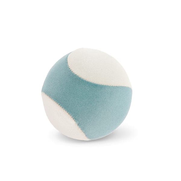 Balle antistress bleu/écru - Image 2