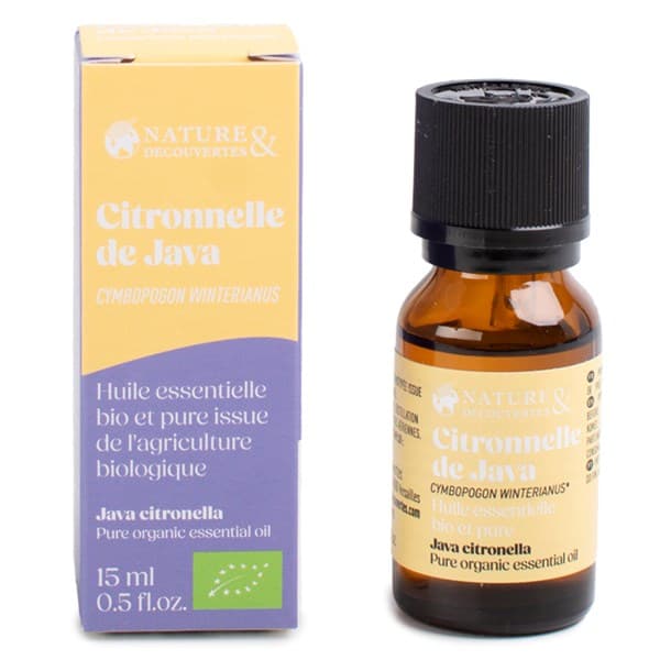 Huile essentielle bio* citronnelle 15ml - Image 2