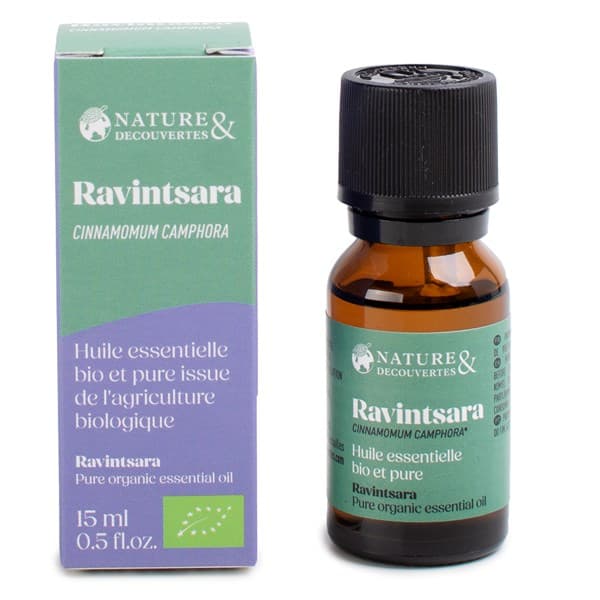 Huile essentielle bio de Ravintsara 15ml - Image 2