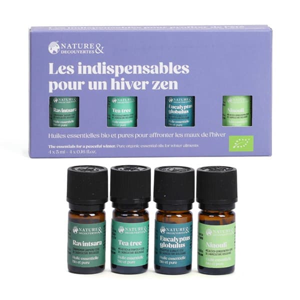 Coffret 4 huiles essentielles hiver zen - Image 2
