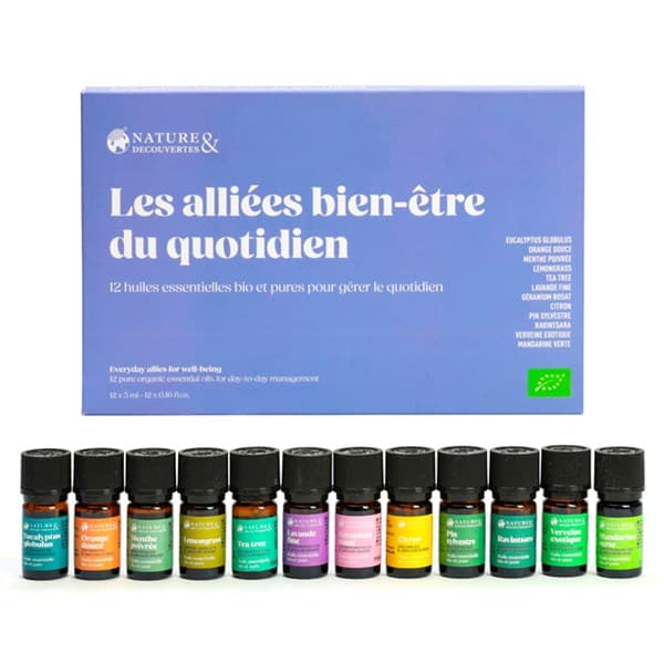 Coffret 12 huiles essentielles bio - Image 2