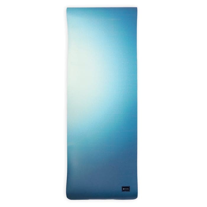 Nature & Découvertes Tapis de yoga antidérapant 5 mm pour pilates étirements relaxation et fitness Bleu