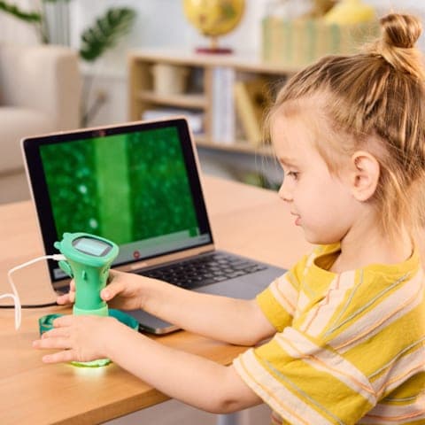 Microscope numérique éducatif et scientifique écran HD pour enfant HAPE - Image 3