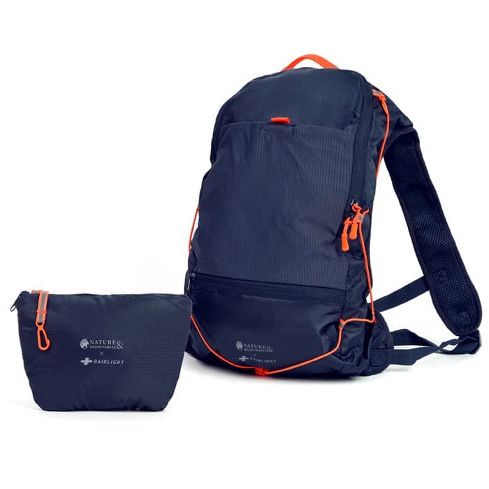 Sac à dos pliable Raidlight 8L Bleu