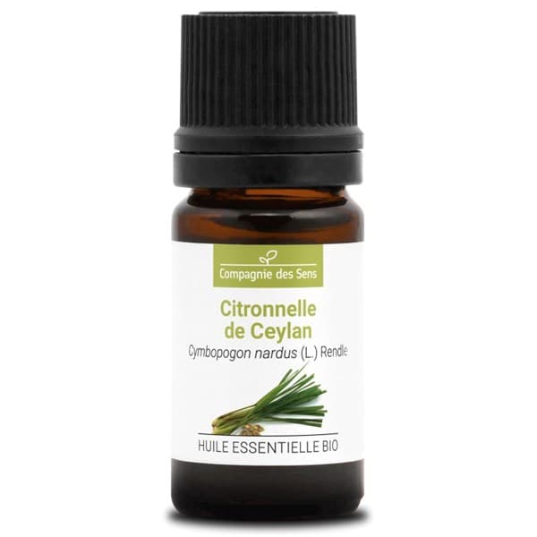 Citronnelle de ceylan - huile essentielle bio - 5ml garantie chromacert® - chémo - Image 2