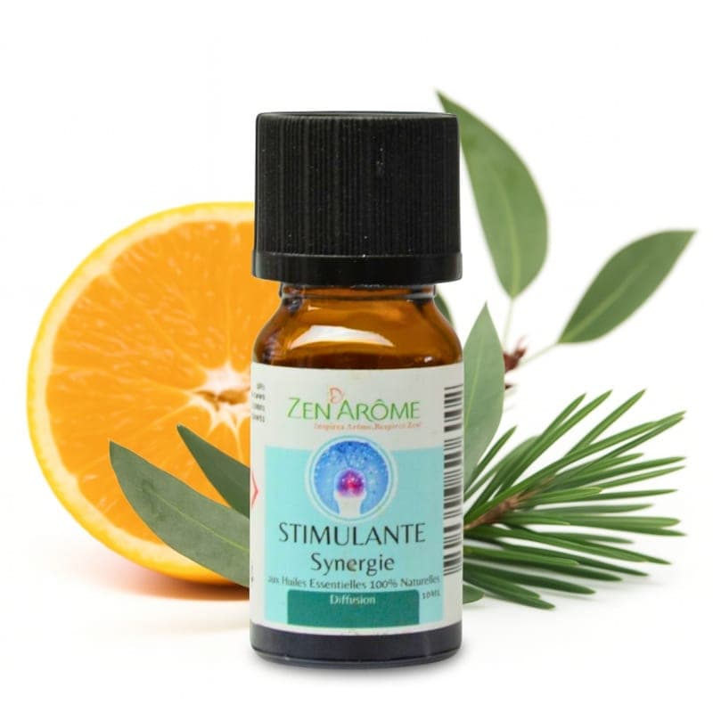 Zen arôme Synergie d'huile essentielle stimulante