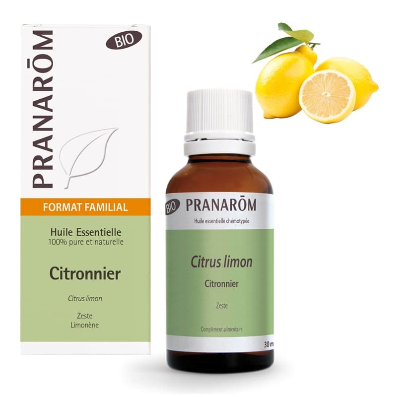 Pranarom Pranarom - huile essentielle de citronnier - format familial - bio - 30 ml