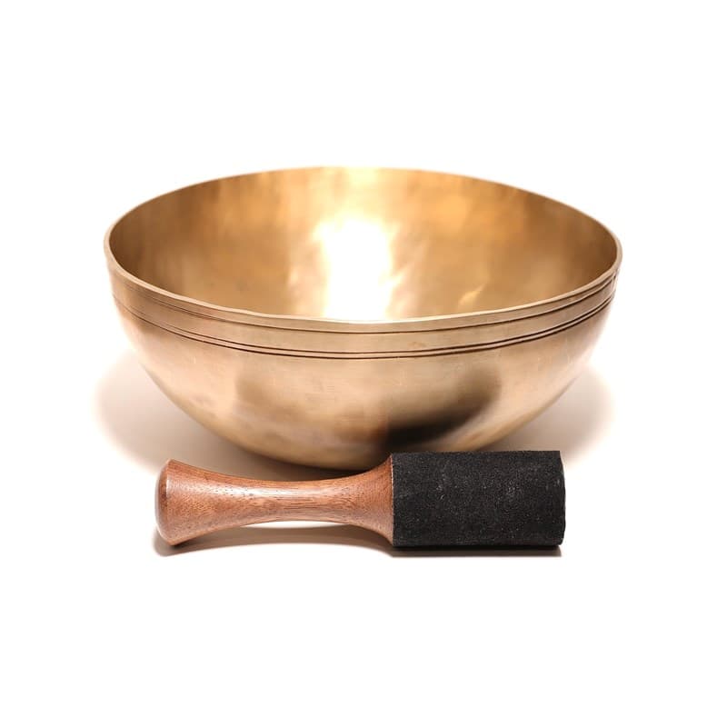 Bol chantant de massage 26cm fait main