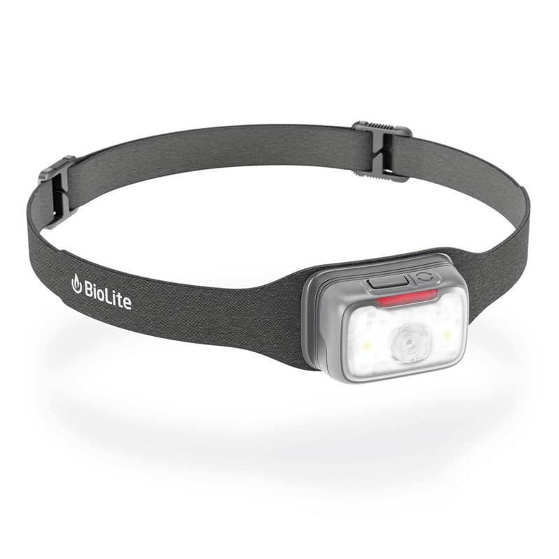 Biolite Biolite range 500 - lampe frontale led 500 lm - running - recharge rapide ip67 Gris