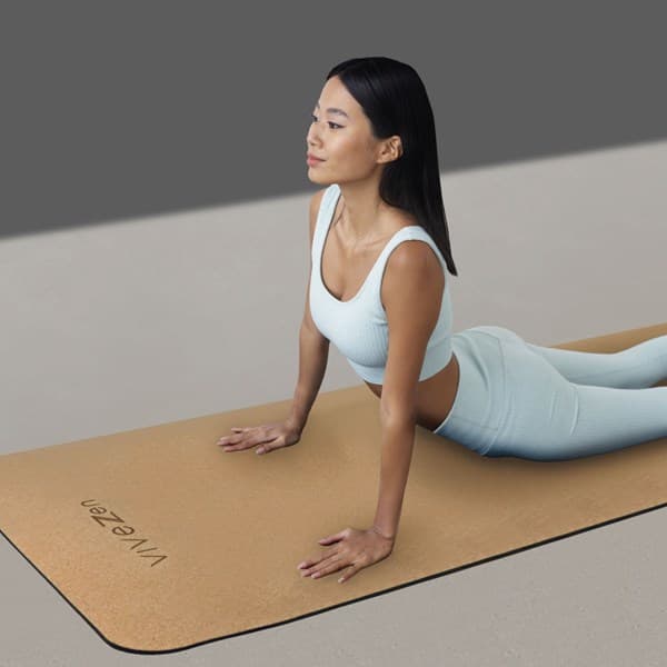 Tapis de yoga en liège - 180 x 60 cm - Image 2