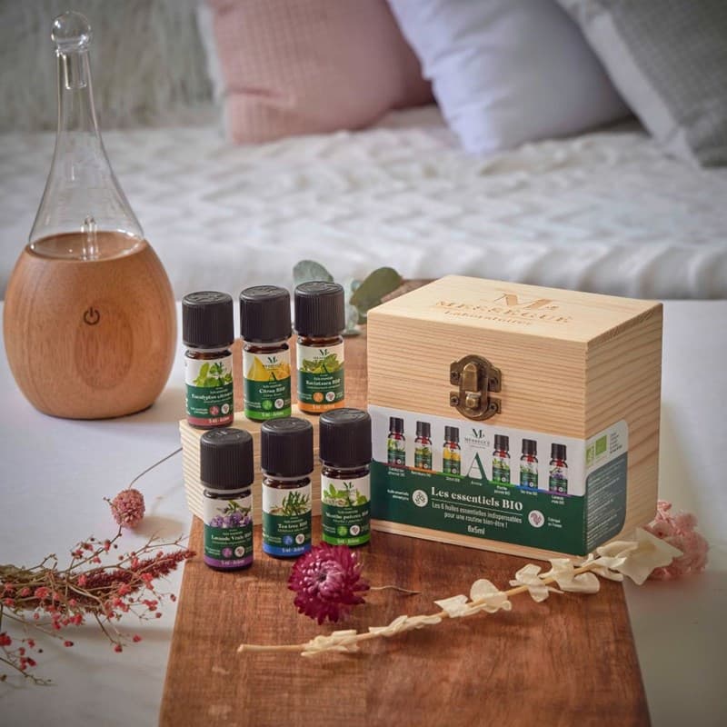 Laboratoires Mességué Coffret huiles essentielles bio - aromathèque