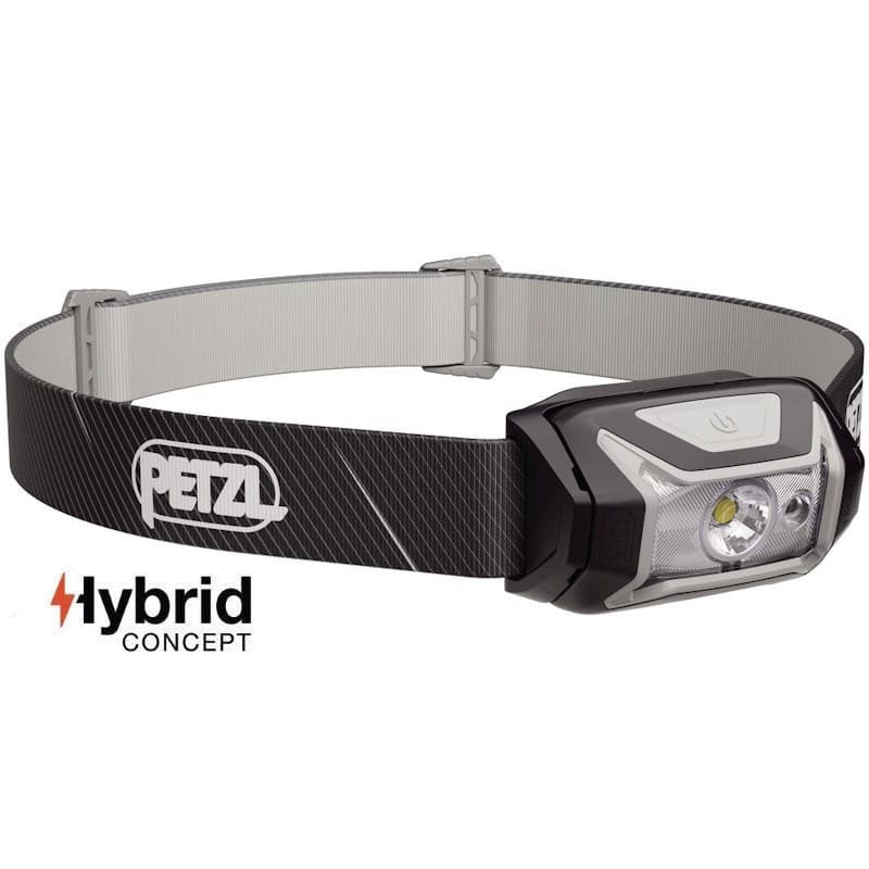 Petzl Lampe frontale petzl tikka hybrid noire et grise