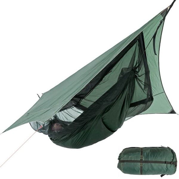 Hamac avec moustiquaire et tarp amazonas traveller camp - Image 2