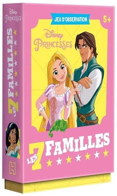 DISNEY PRINCESSES - Jeu de cartes - 7 familles - Image 4