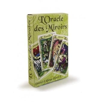 L'oracle des miroirs 53 cartes avec lexiques - cartomancie grimaud - art divinatoire, voyance - Image 1