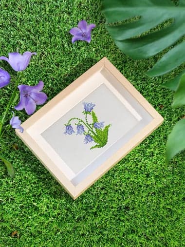 Figured’Art Mini Série Diamond Painting - Coffret Premium 12 toiles de 15x18cm Fleurs - Broderie Diamant avec Strass Carrés - Kit Complet - Image 7