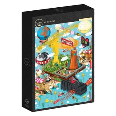 Puzzle 1000 pièces - Nantes - Grue Titan - Grafika - Image 3