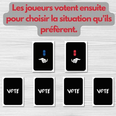 Choix de Merde - Le Jeu des dilemmes extrêmes - Jeu de société Adulte - Jeu d'ambiance - Jeu de Carte pour des soirées Cultes Entre Amis - Humour Noir - Image 3
