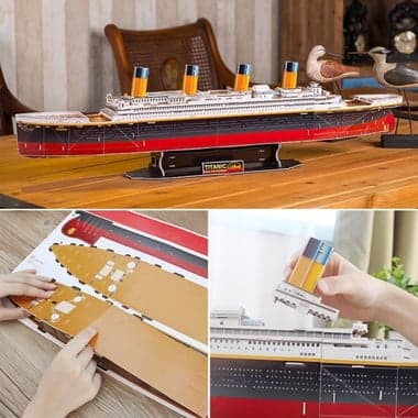 Titanic - Puzzle 3D R.M.S. Titanic 80 cm - Image 4