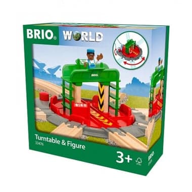 Plaque tournante et personnage - brio world - 33476 - accessoire circuit train - Image 3