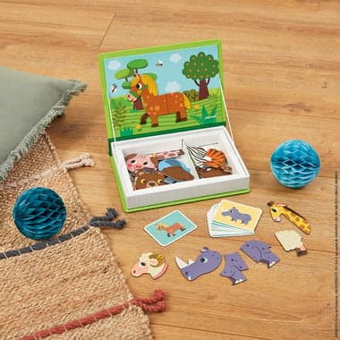 Jeu éducatif magnétique Janod - Magnéti'book - Animaux - Image 8