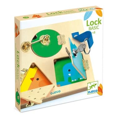 Jeu de manipulation - LockBasic - Djeco - Image 1