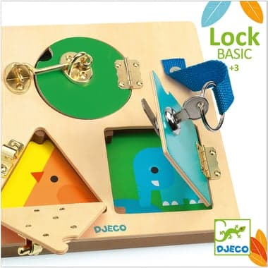 Jeu de manipulation - LockBasic - Djeco - Image 3