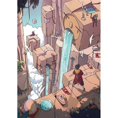 Puzzle 1000 pièces - Puzzle Universe- Blocks - Image 4