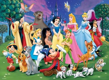 Puzzle 200 p XXL - Les grands personnages Disney - Image 7