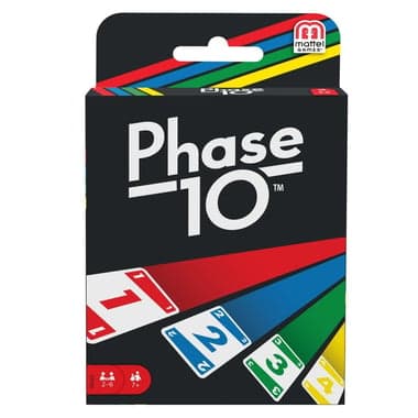 Mattel Games - Phase 10 - Jeu de cartes Familles - 7 ans et + - Image 1