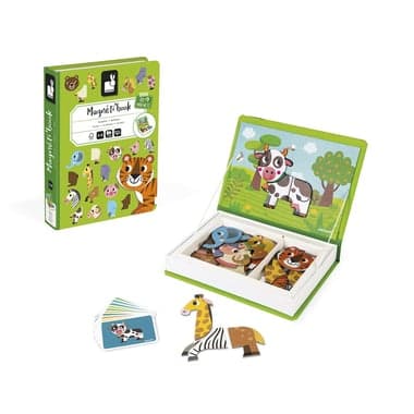 Jeu éducatif magnétique Janod - Magnéti'book - Animaux - Image 5