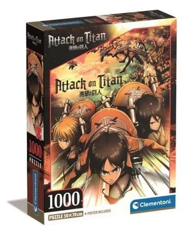 Puzzle - 1000 pièces - L'Attaque des Titans - Image 1