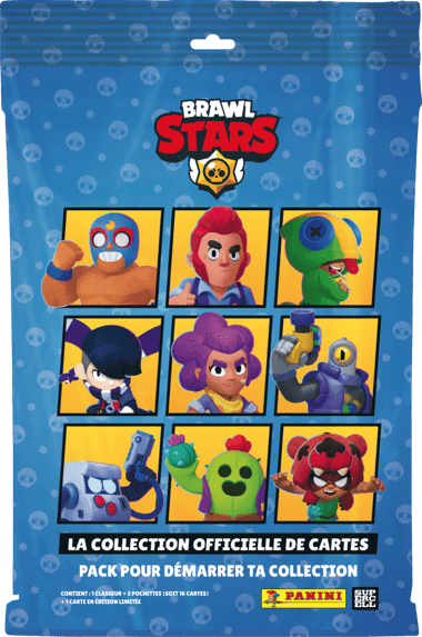 Starter Pack Panini - Brawl Stars - Classeur + 2 boosters + 1 carte collector édition limitée - Image 4