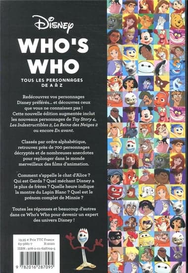 Who's who Disney - tous les personnages de A à Z - Image 3