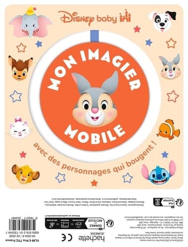 Disney Baby : Mon Imagier Mobile : Avec des personnages qui bougent ! - Image 3